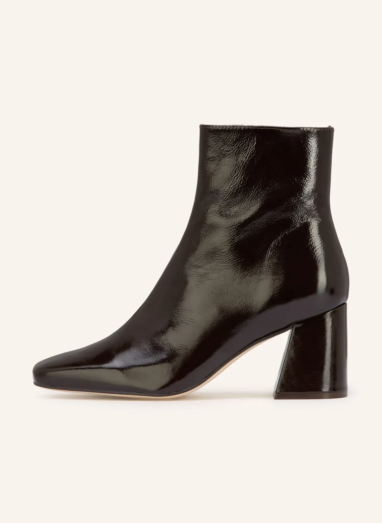 Lack-Stiefeletten