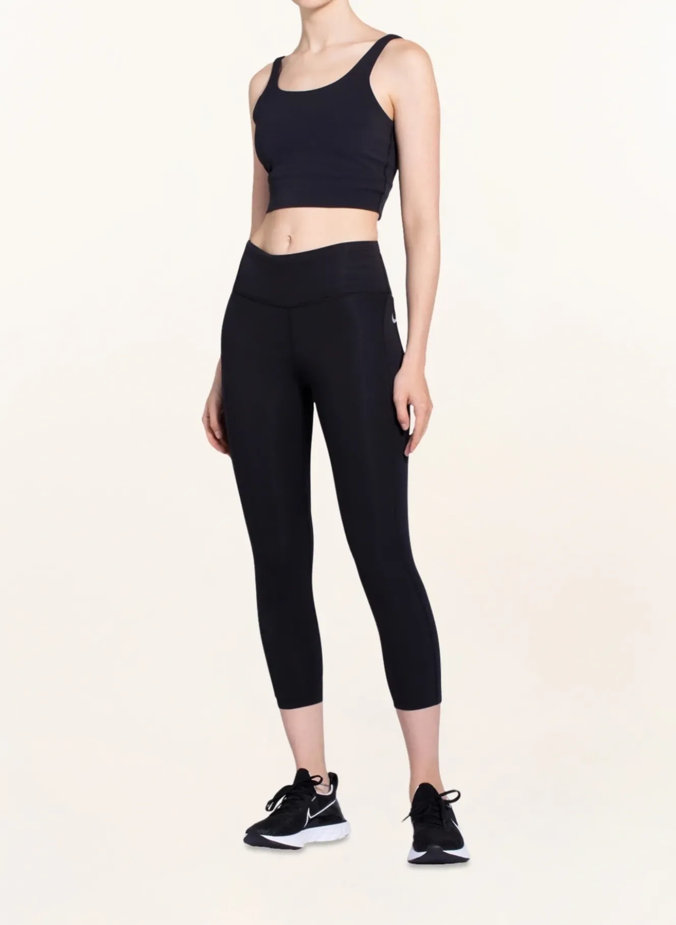3/4-Lauf-Tights FAST mit Mesh