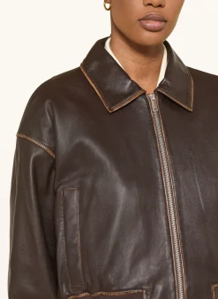 Lederblouson
