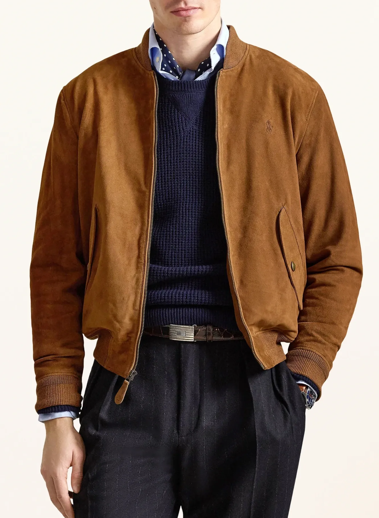 Lederblouson