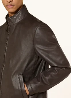 Lederjacke
