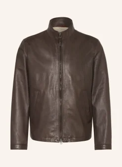 Lederjacke