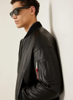 Lederjacke