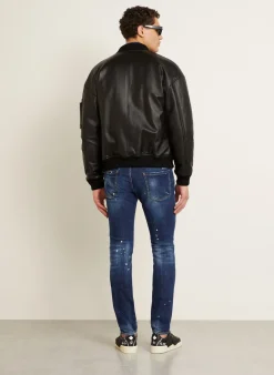 Lederjacke