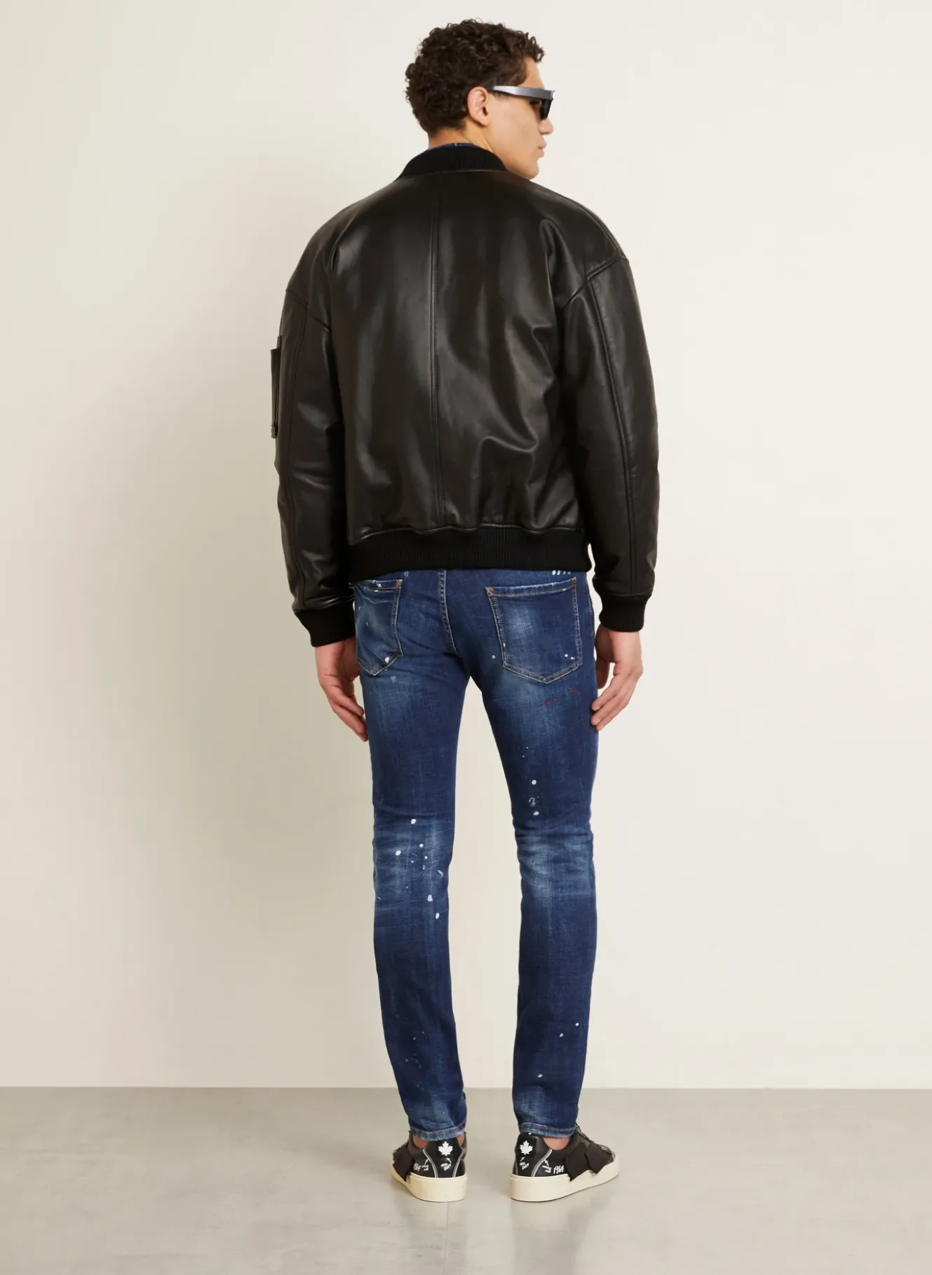Lederjacke