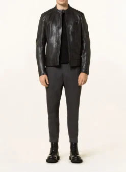 Lederjacke