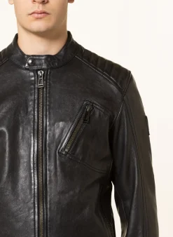 Lederjacke