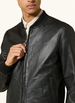 Lederjacke