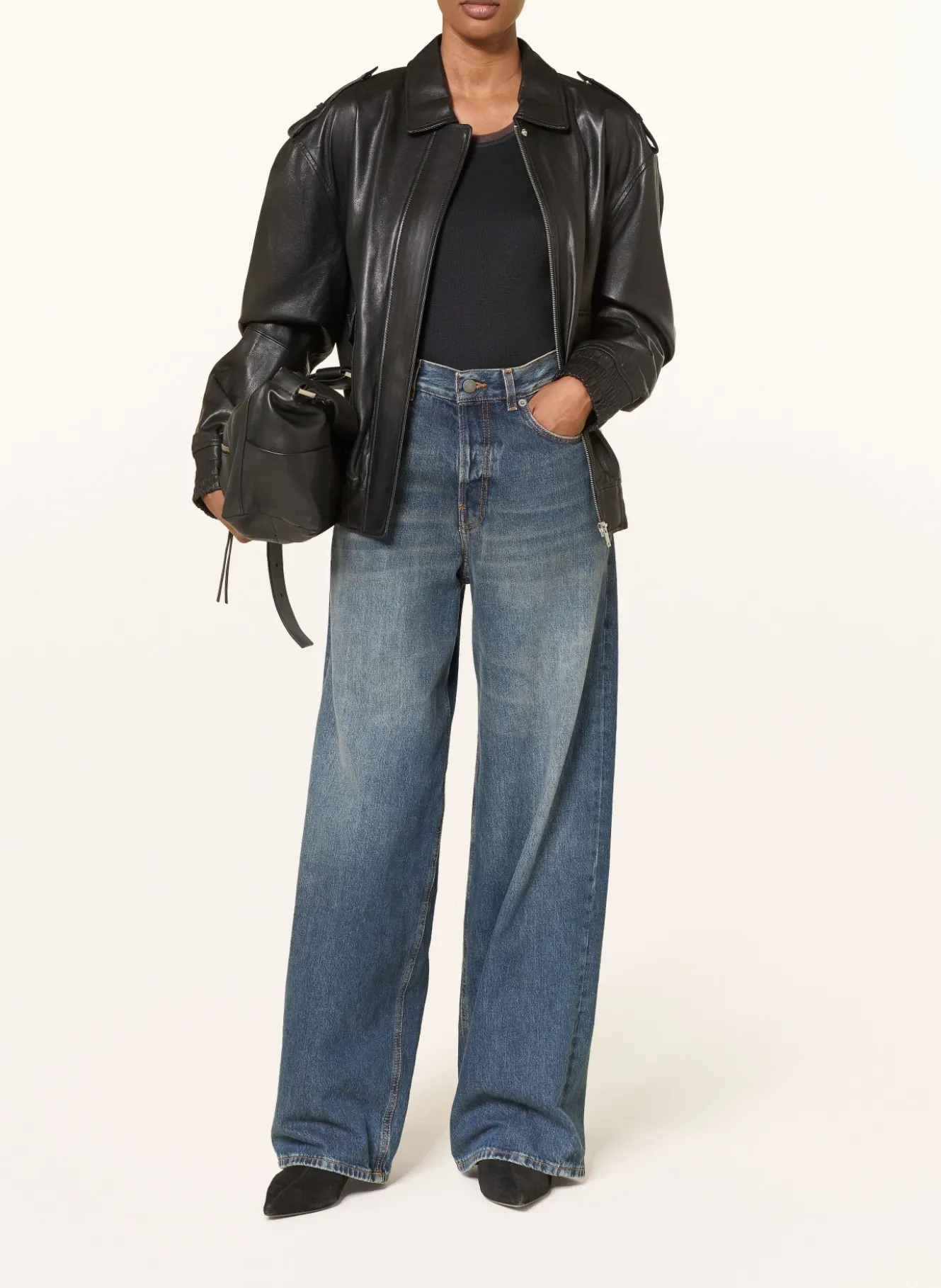 Lederjacke