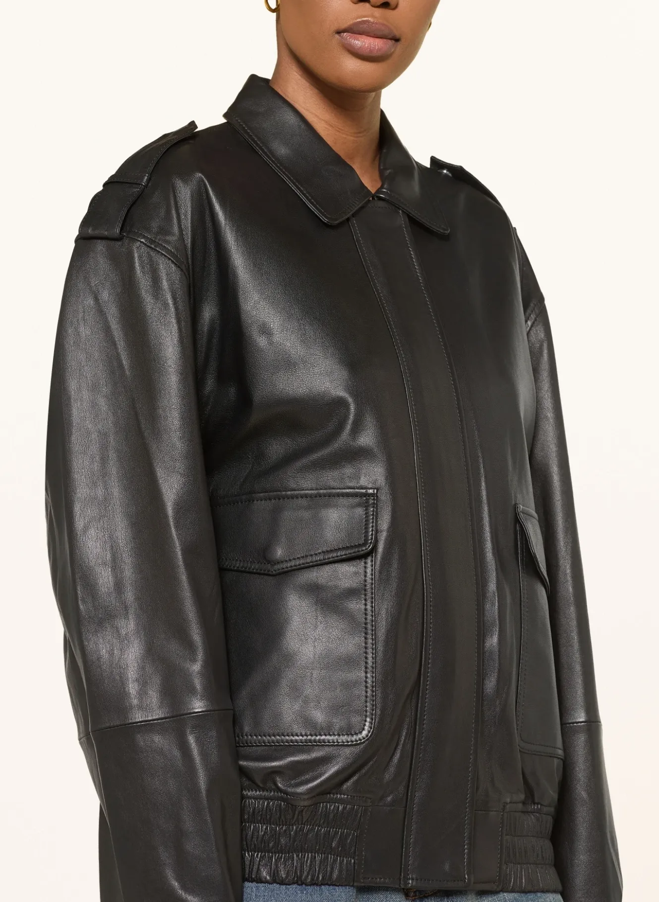 Lederjacke