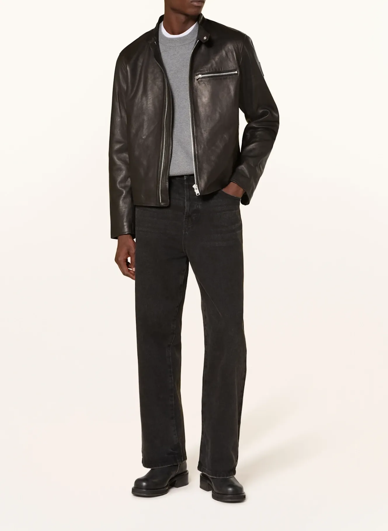 Lederjacke TRACK RACER