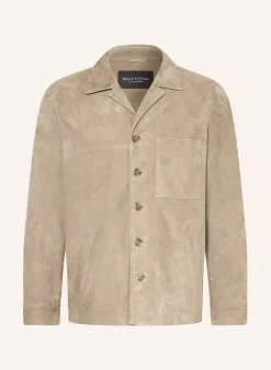 Leder-Overjacket