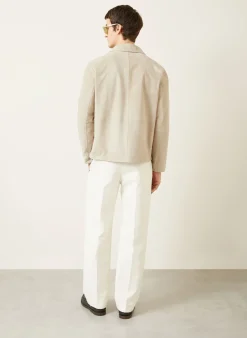 Leder-Overjacket