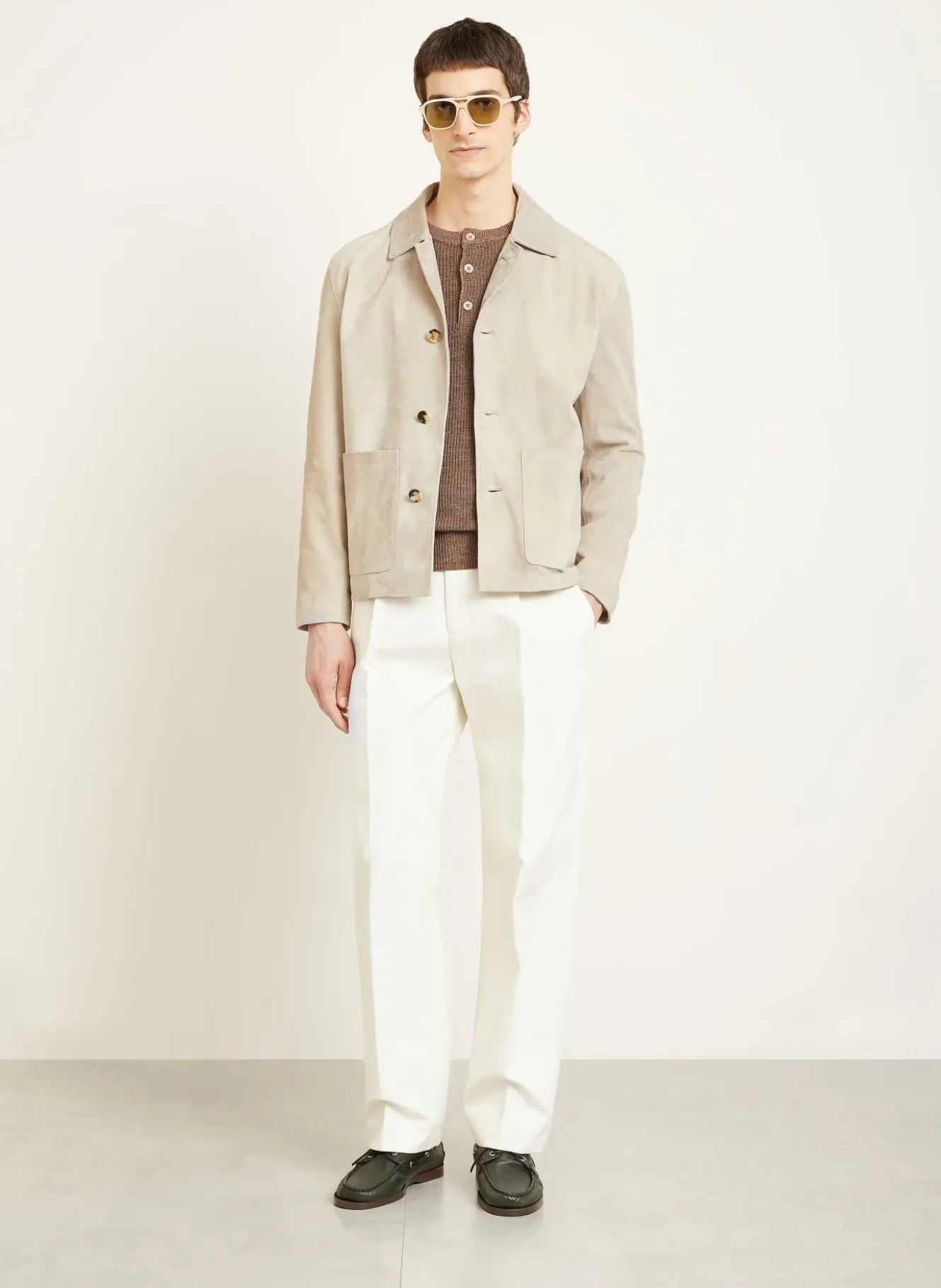 Leder-Overjacket