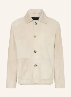 Leder-Overjacket