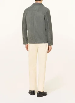 Leder-Overjacket