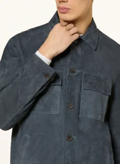 Leder-Overjacket MEX