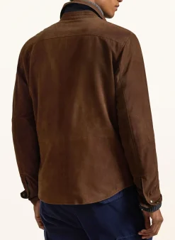 Leder-Overjacket zum Wenden