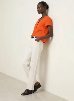 Leinenbluse