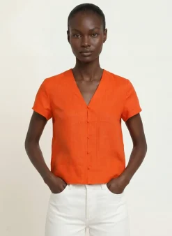 Leinenbluse