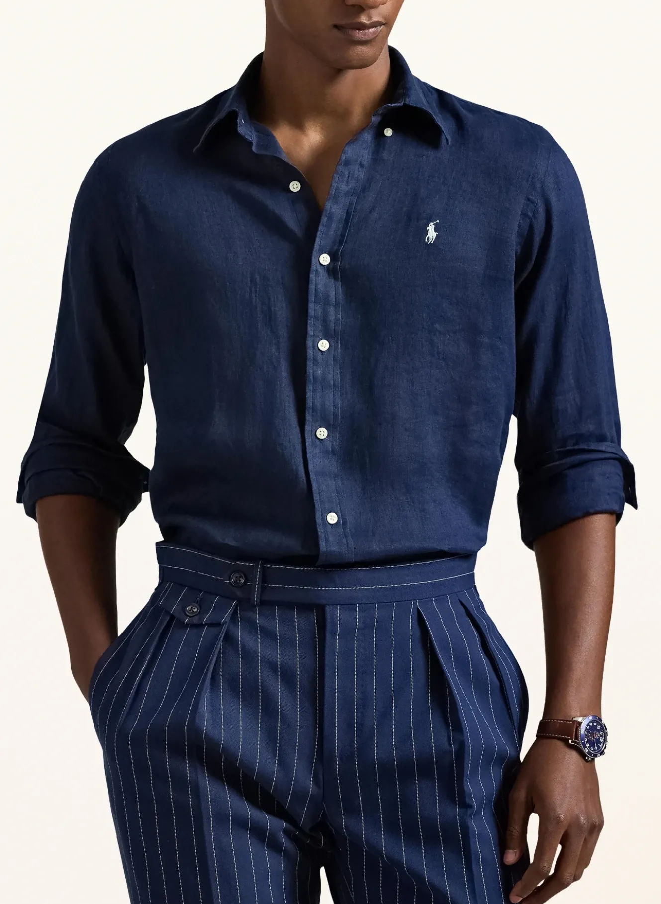 Leinenhemd Custom Fit