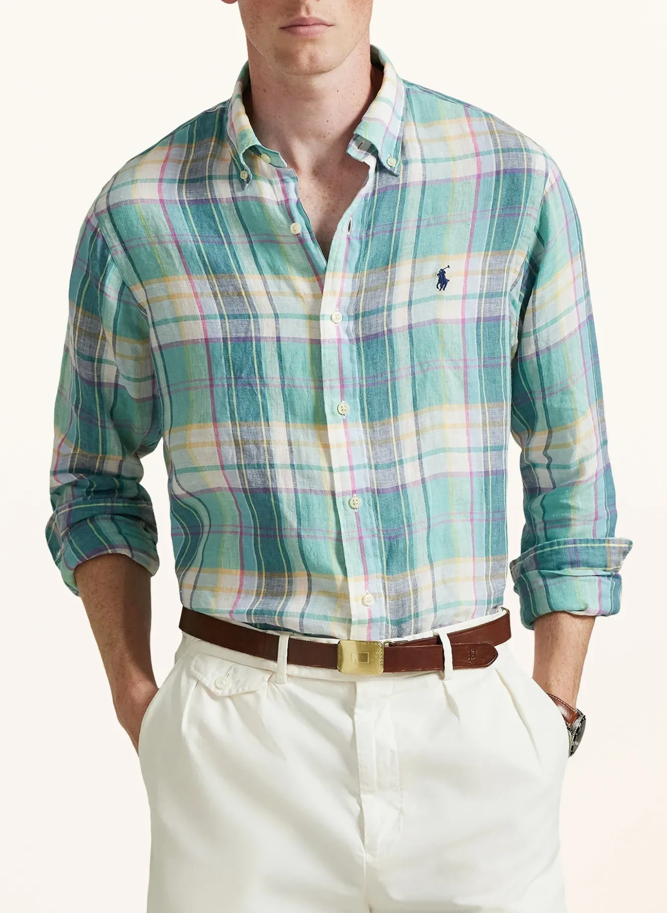 Leinenhemd Custom Fit