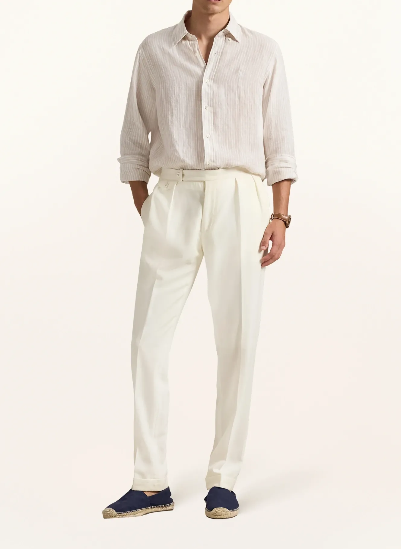 Leinenhemd Custom Fit