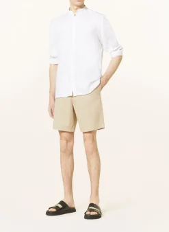 Leinenhemd ELVORY Slim Fit mit Stehkragen