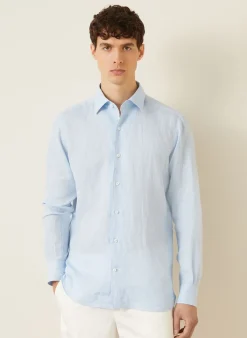 Leinenhemd Regular Fit