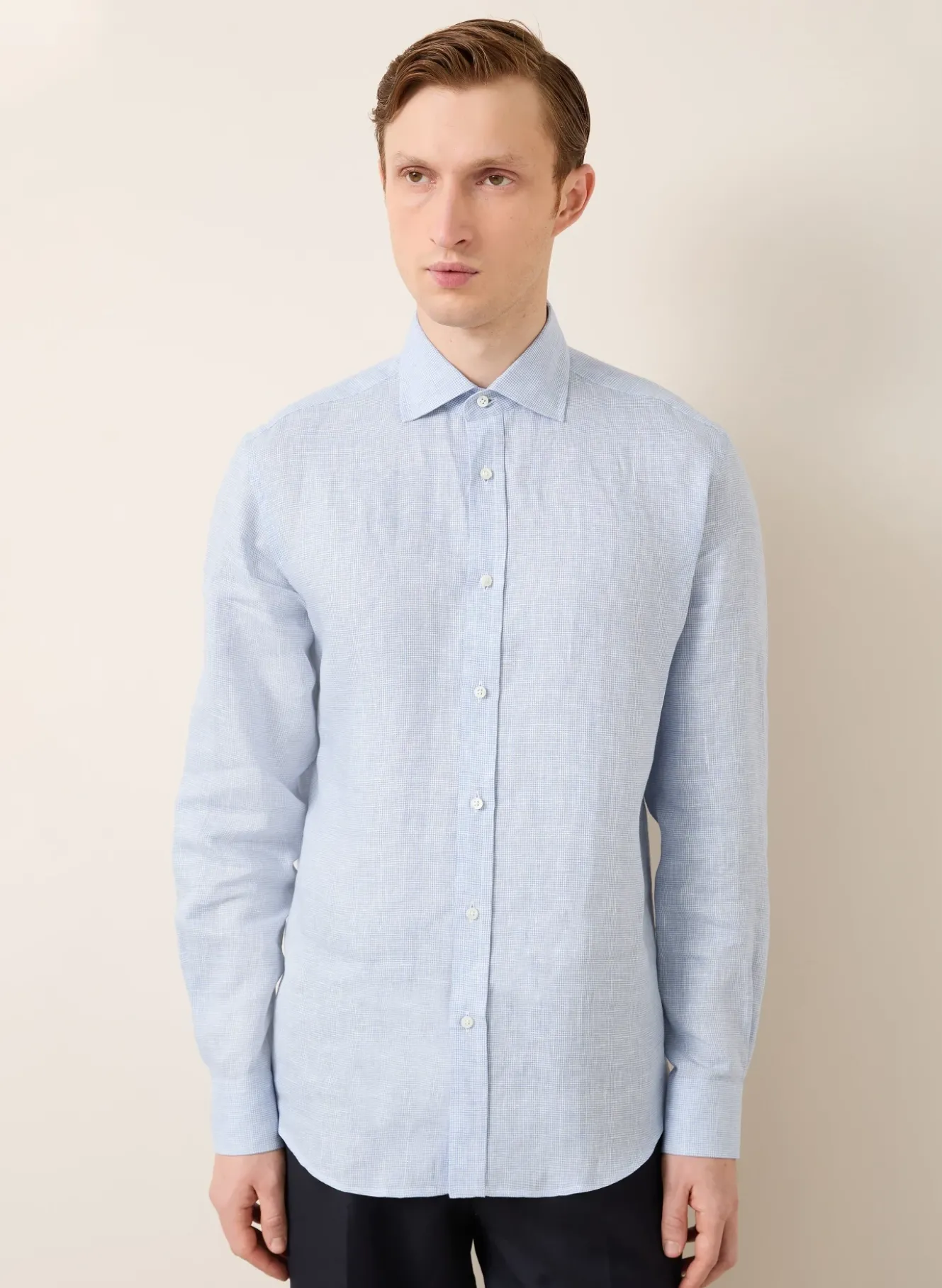 Leinenhemd Regular Fit