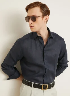 Leinenhemd Regular Fit