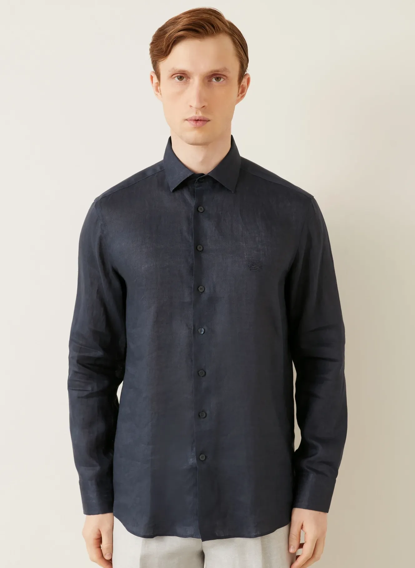 Leinenhemd Regular Fit