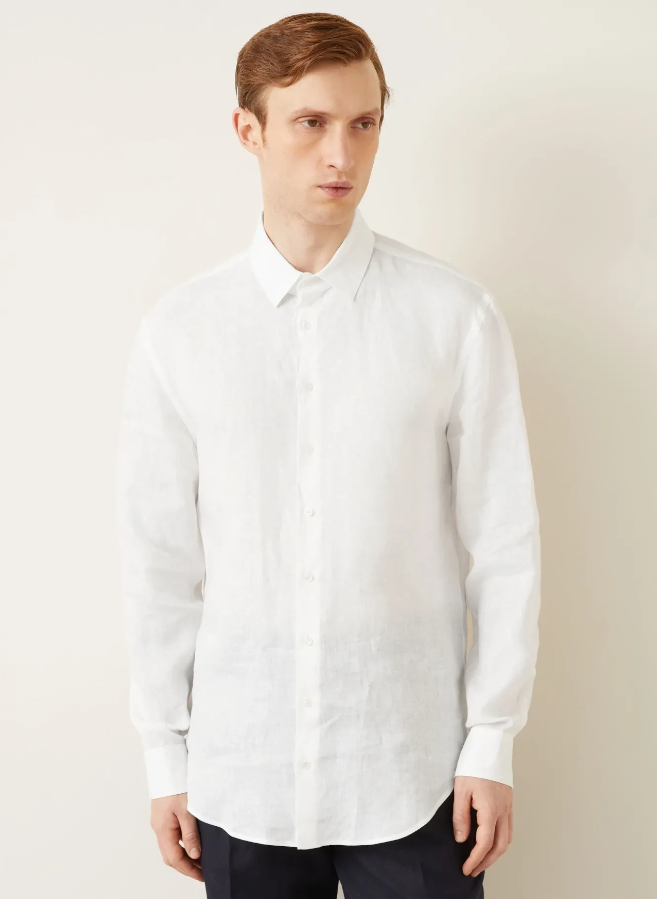 Leinenhemd Regular Fit
