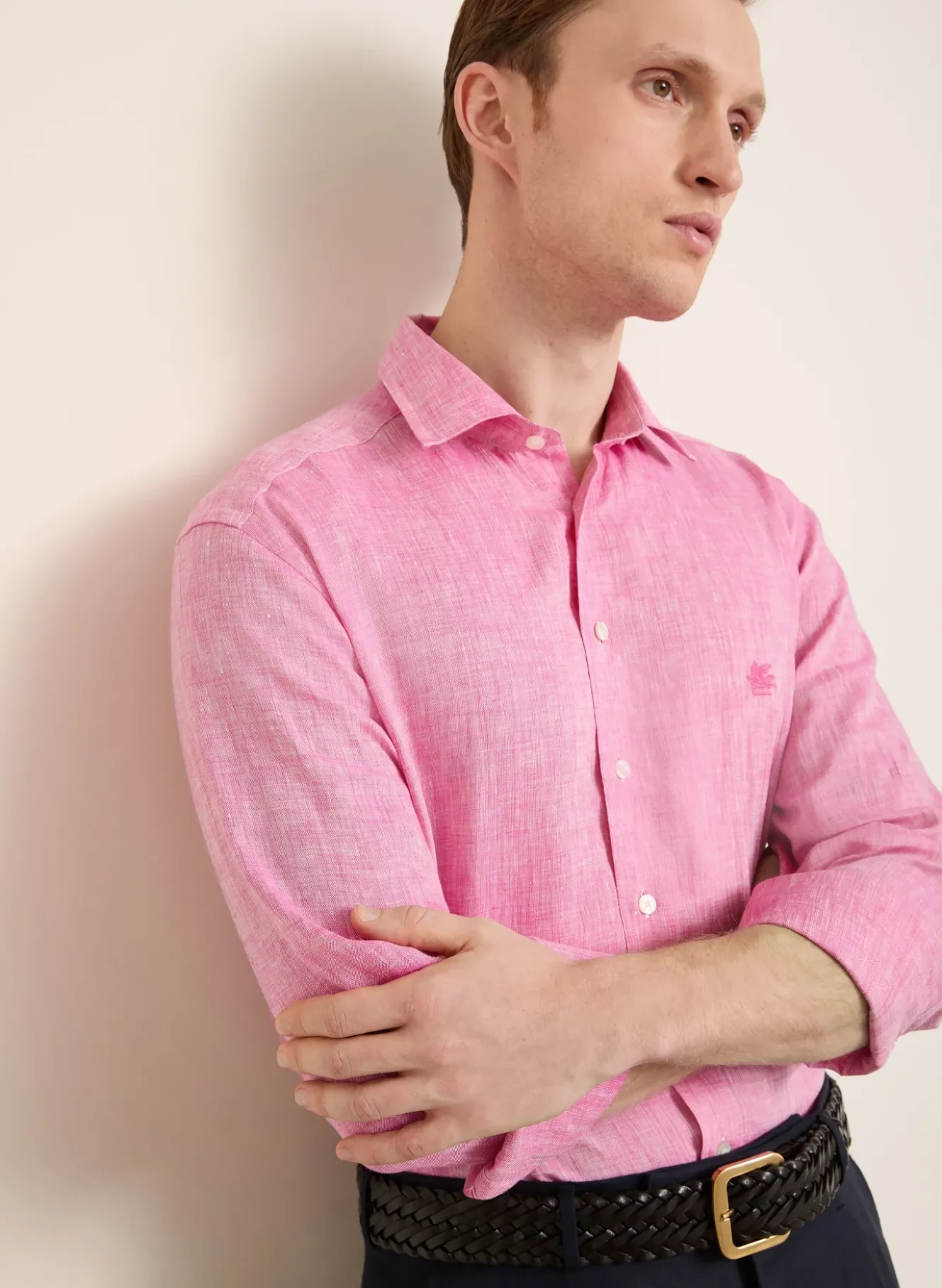 Leinenhemd Regular Fit