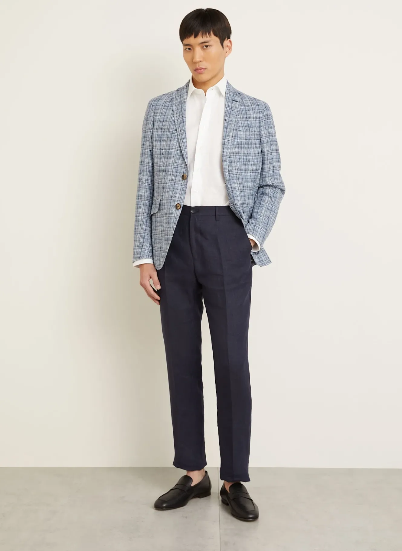 Leinenhemd Regular Fit