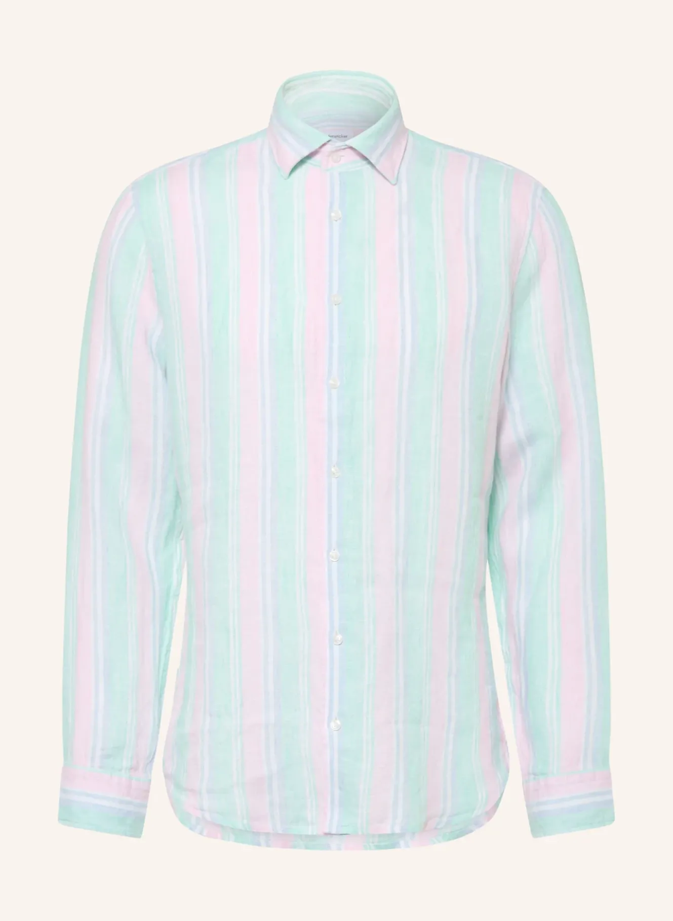Leinenhemd Shaped Fit