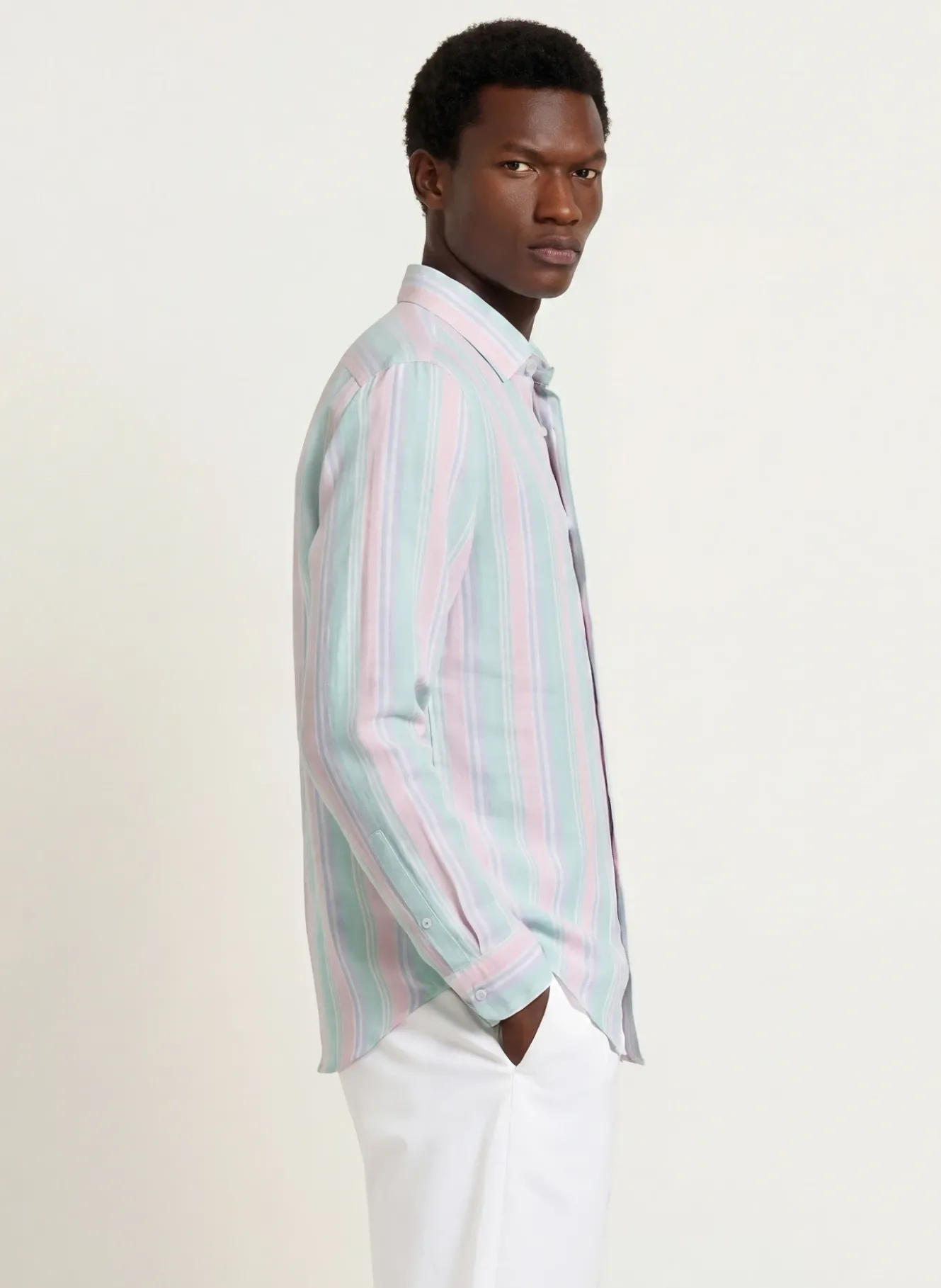 Leinenhemd Shaped Fit