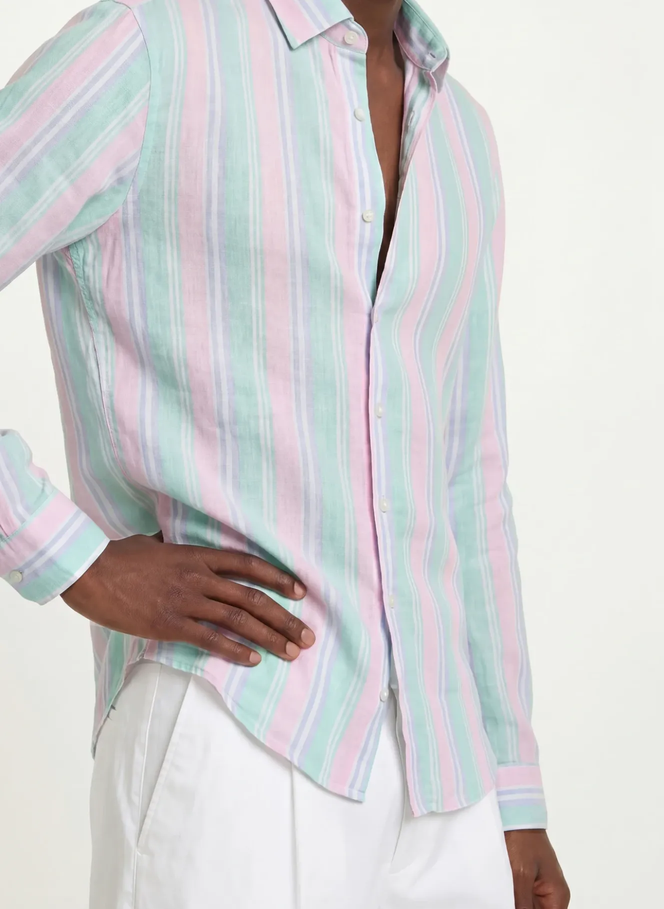 Leinenhemd Shaped Fit