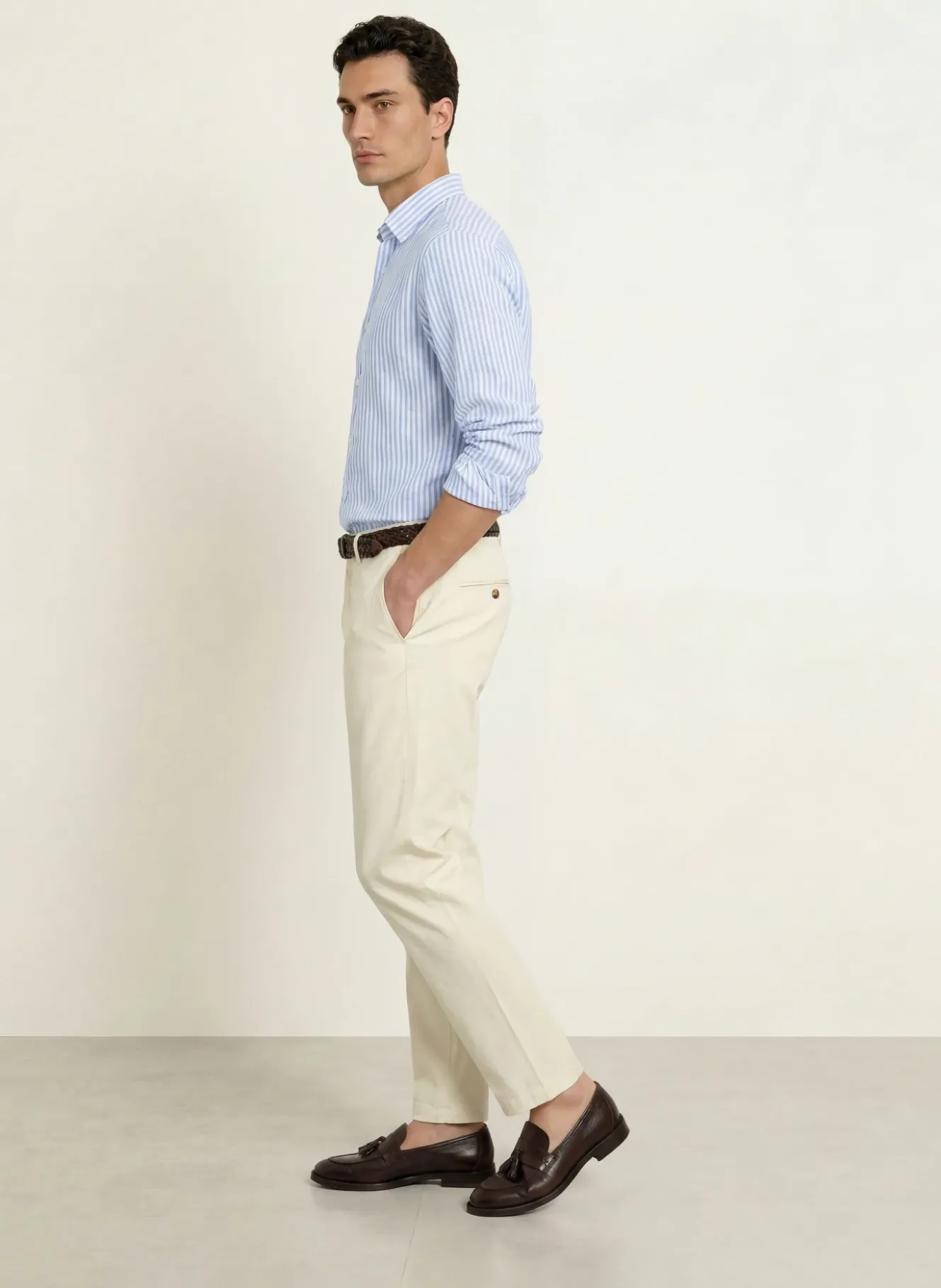 Leinenhemd Shaped Fit
