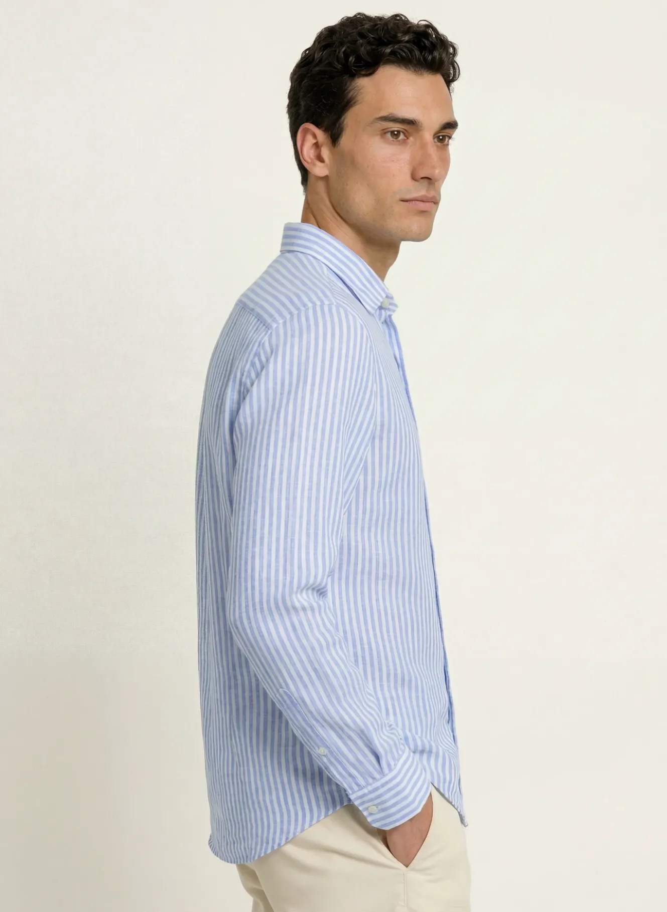Leinenhemd Shaped Fit