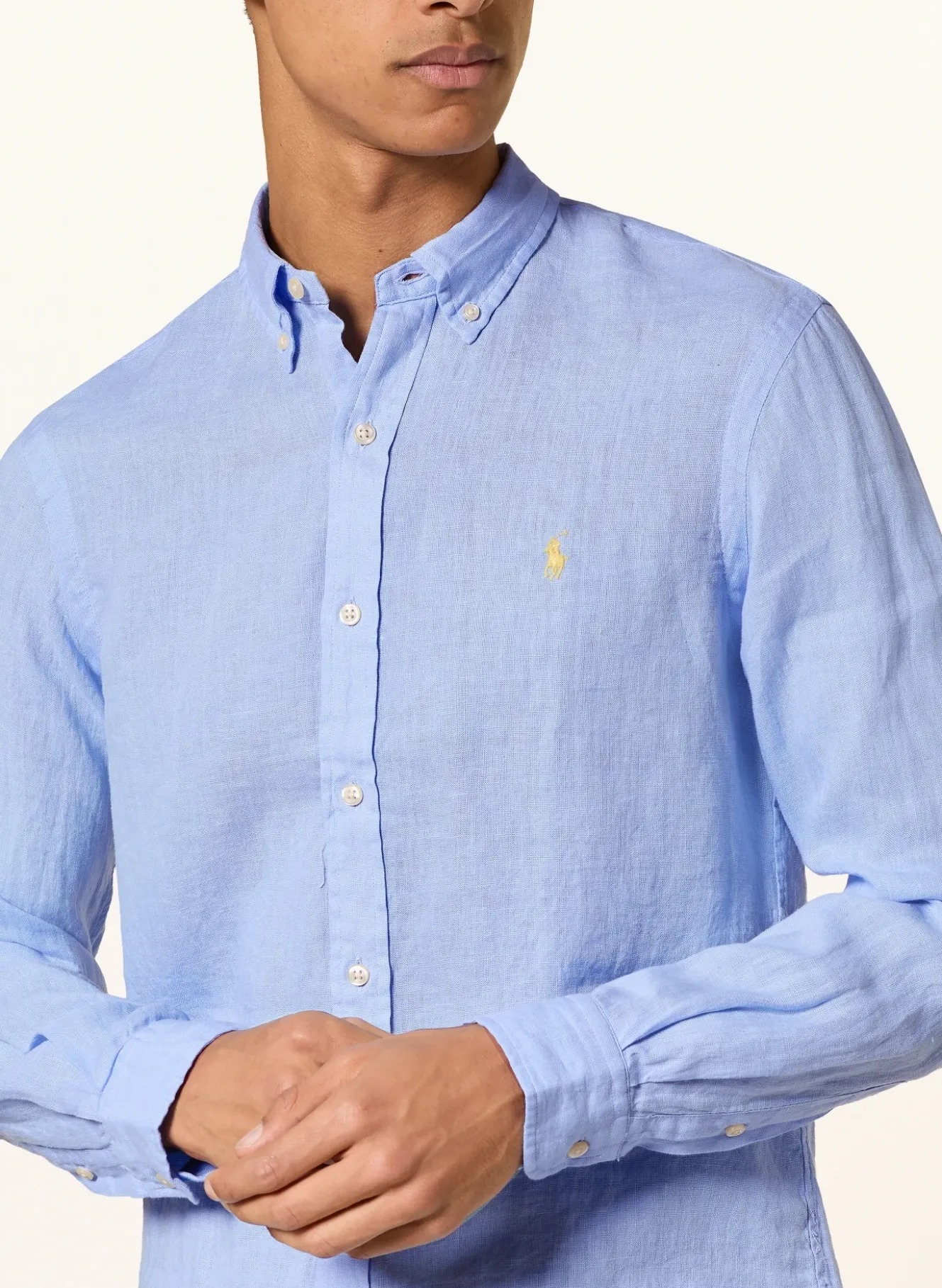 Leinenhemd Slim Fit