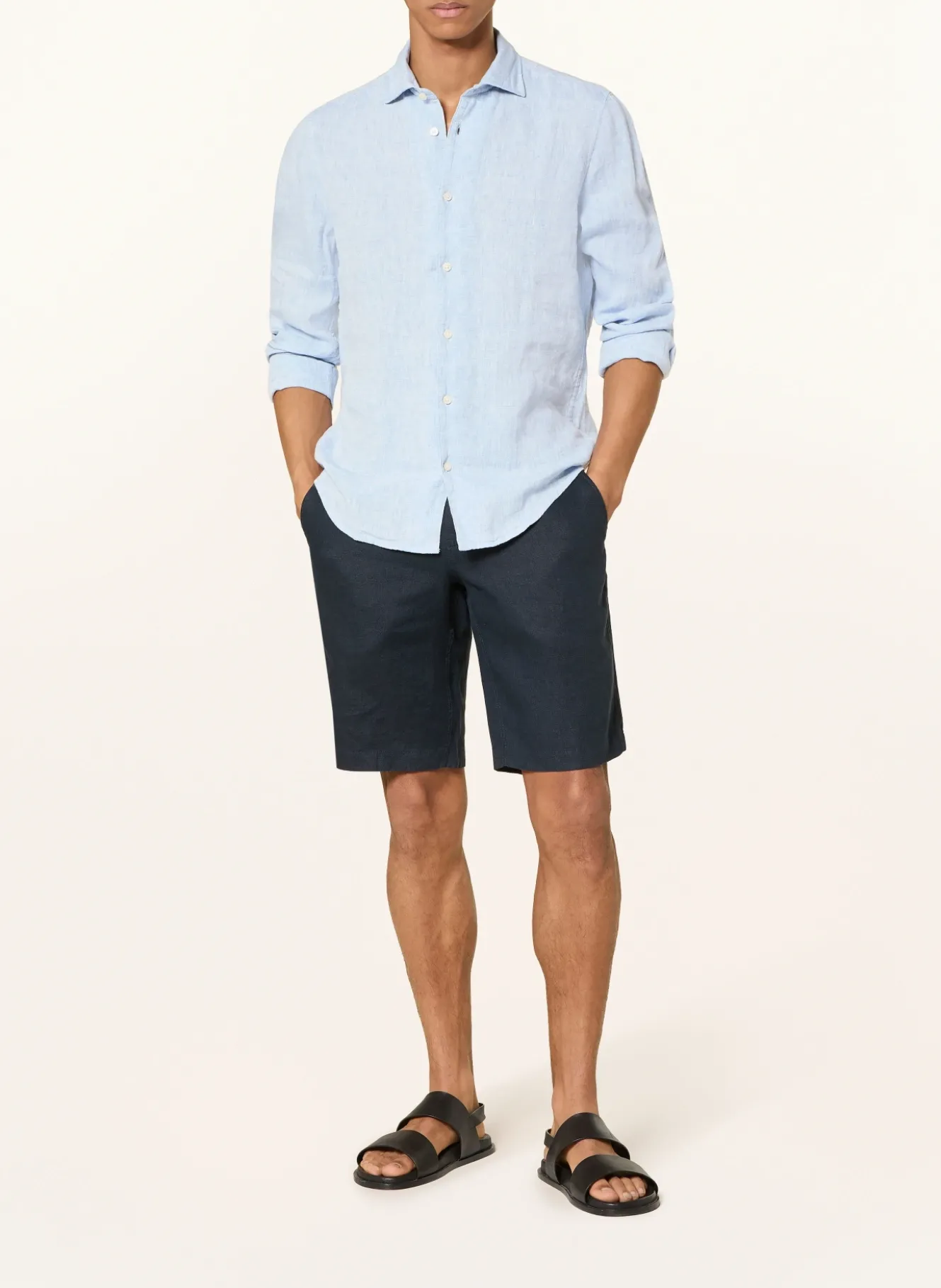 Leinenhemd Slim Fit