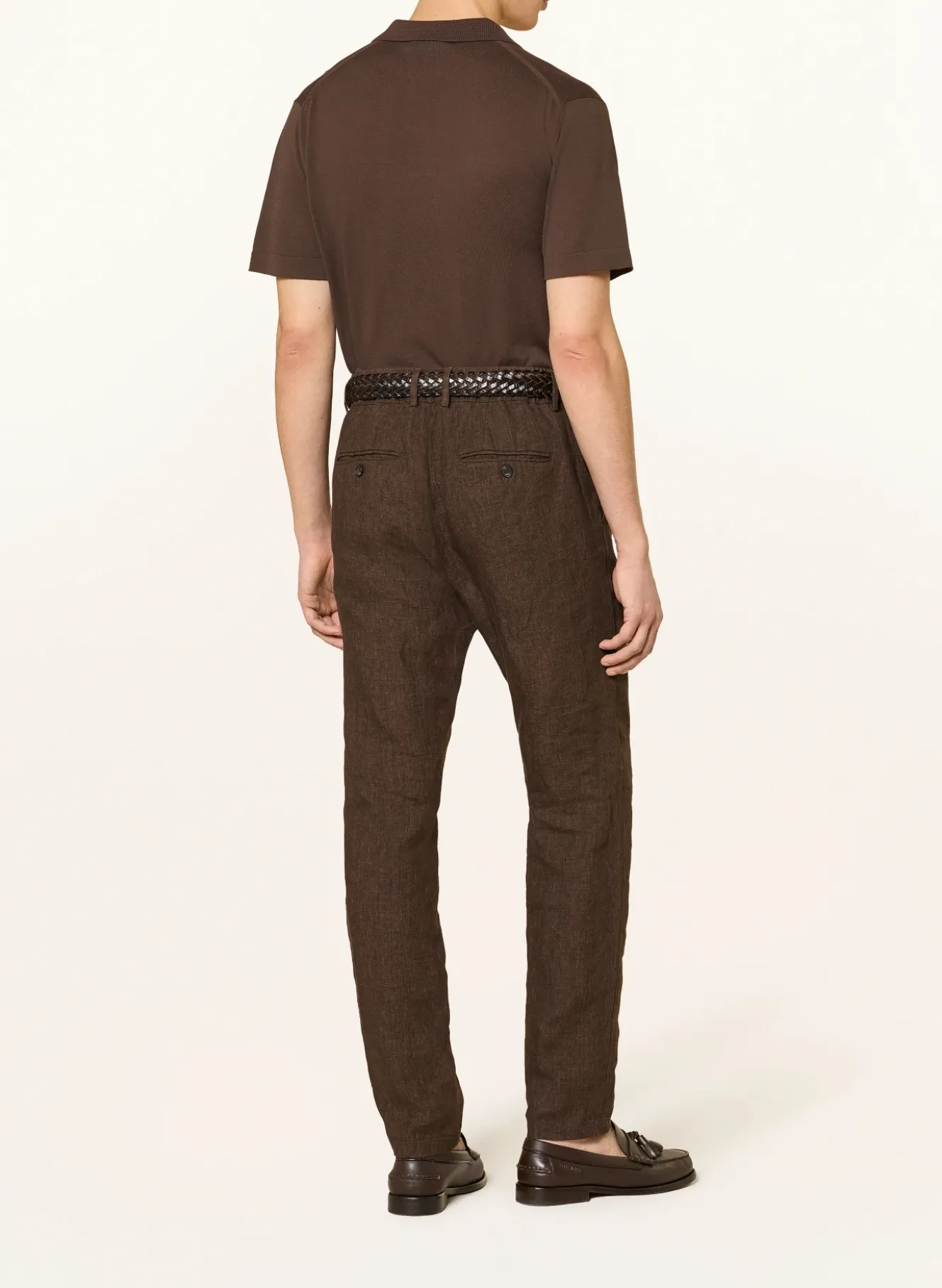 Leinenhose Extra Slim Fit