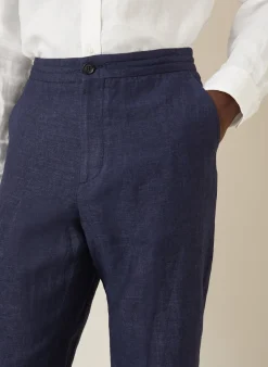 Leinenhose Extra Slim Fit