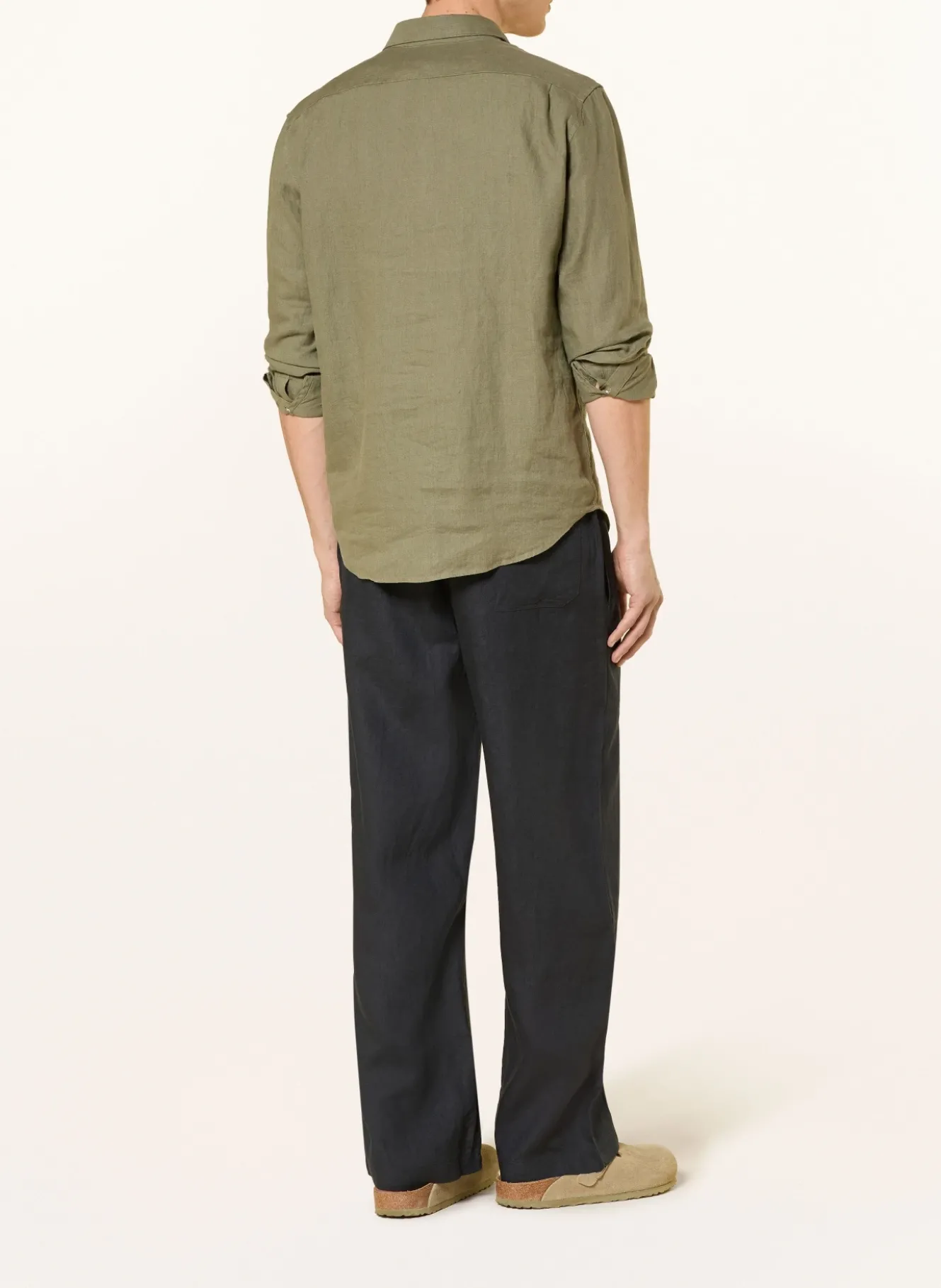 Leinenhose Regular Fit
