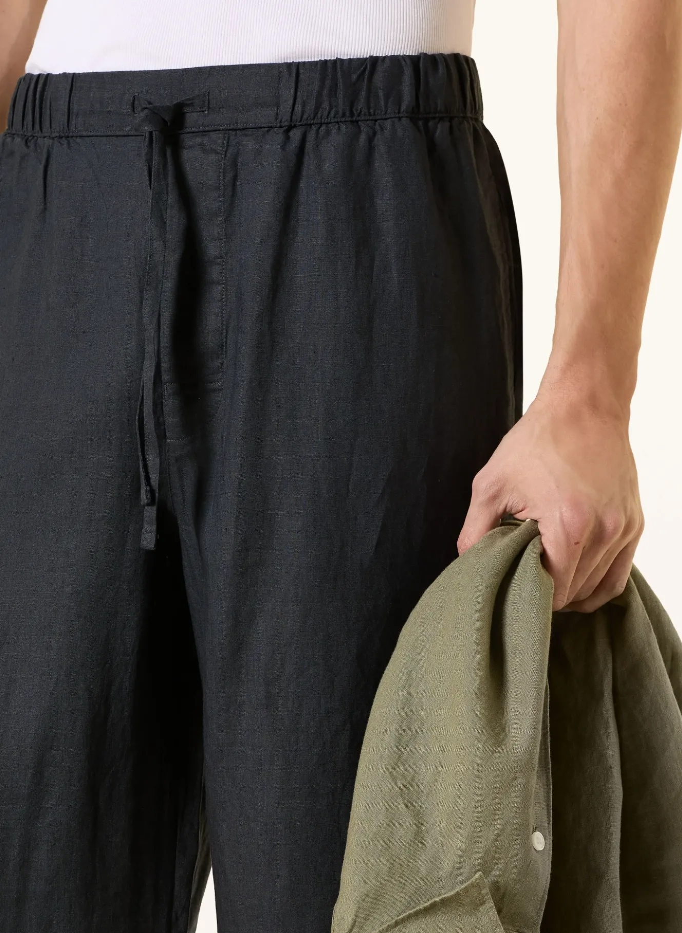 Leinenhose Regular Fit