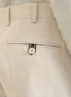 Leinenhose Regular Fit