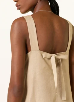 Leinenkleid DOLMEN mit Spitze