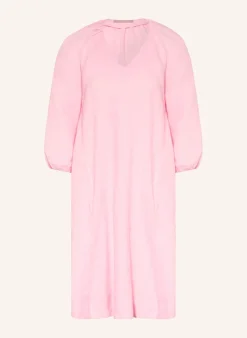 Leinenkleid mit 3/4-Arm