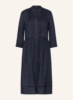 Leinenkleid VL-KAIMI-E mit 3/4-Arm